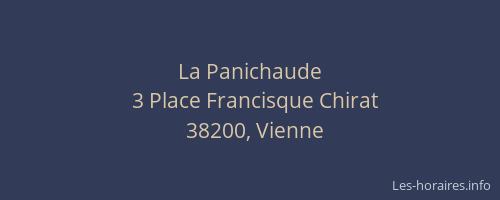 La Panichaude