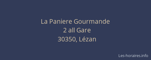La Paniere Gourmande
