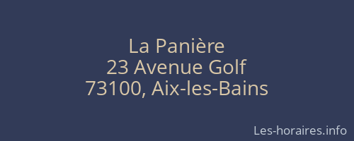 La Panière