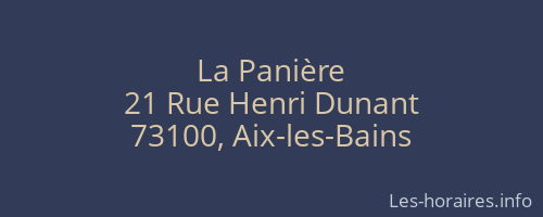 La Panière
