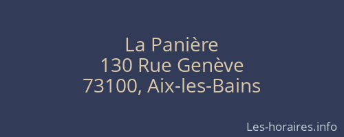 La Panière
