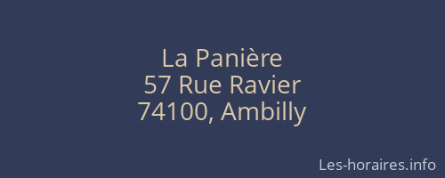 La Panière