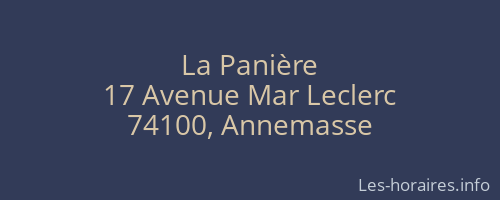 La Panière