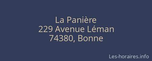 La Panière