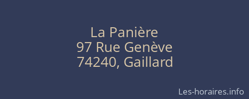 La Panière