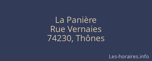 La Panière