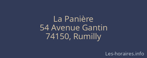 La Panière