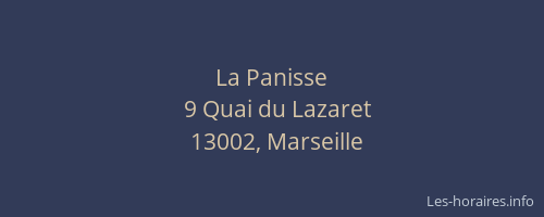 La Panisse