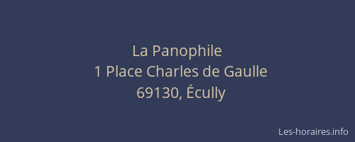 La Panophile