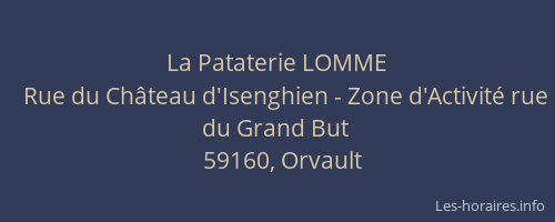 La Pataterie LOMME