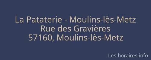 La Pataterie - Moulins-lès-Metz