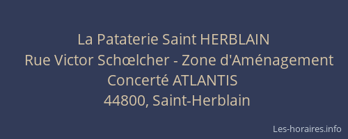 La Pataterie Saint HERBLAIN