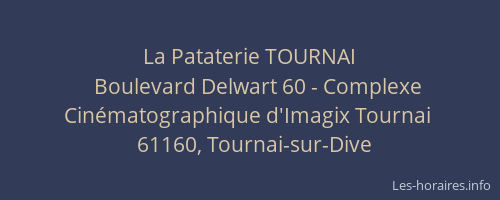 La Pataterie TOURNAI