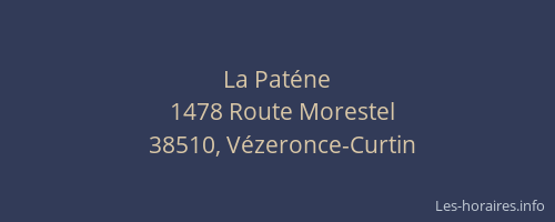 La Pat&eacute;ne