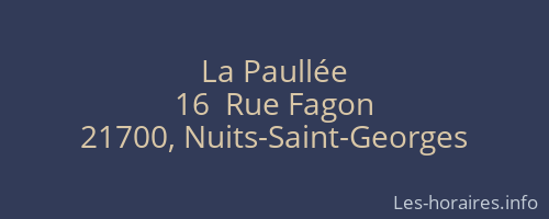La Paullée