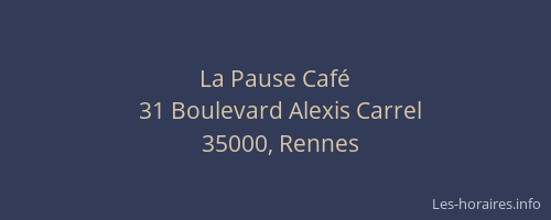 La Pause Café