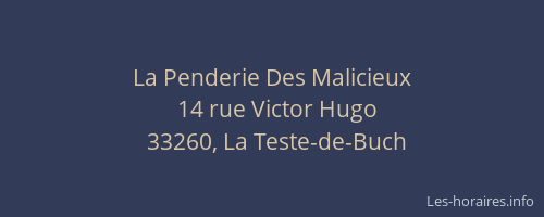 La Penderie Des Malicieux