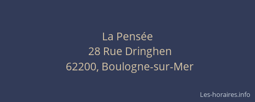 La Pensée