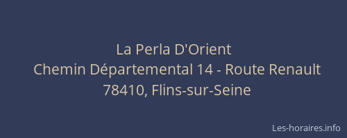 La Perla D'Orient