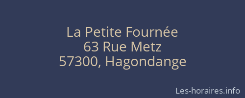 La Petite Fournée