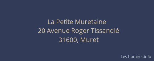 La Petite Muretaine