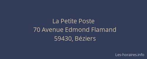 La Petite Poste