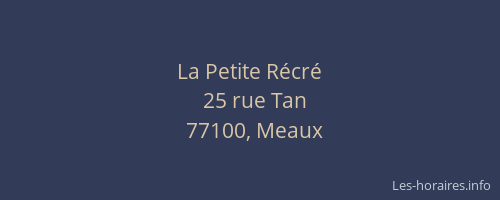 La Petite Récré
