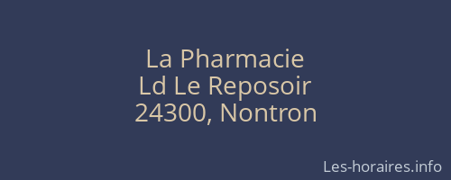 La Pharmacie