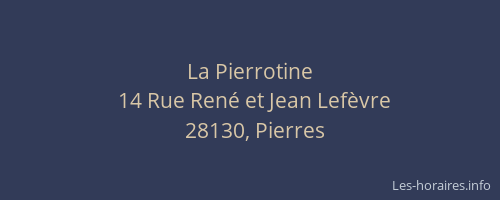 La Pierrotine