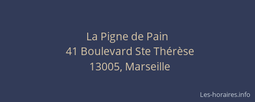 La Pigne de Pain