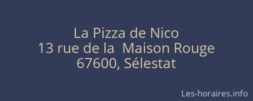 La Pizza de Nico