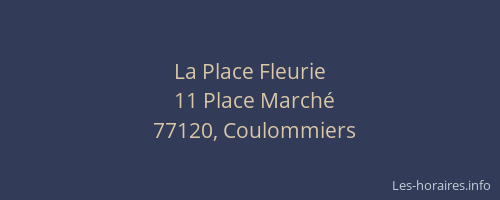 La Place Fleurie
