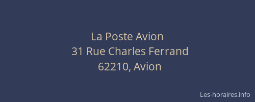 La Poste Avion