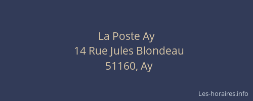 La Poste Ay