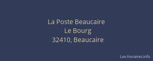 La Poste Beaucaire