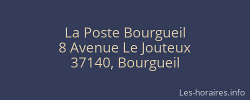 La Poste Bourgueil