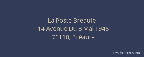 La Poste Breaute