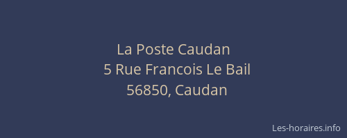 La Poste Caudan