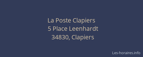 La Poste Clapiers