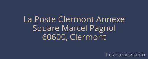 La Poste Clermont Annexe
