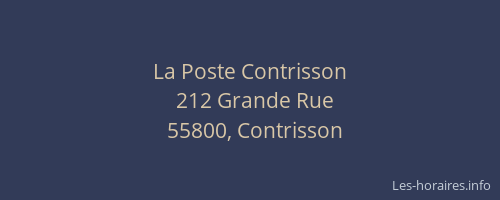La Poste Contrisson