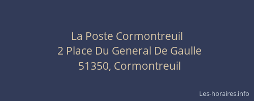 La Poste Cormontreuil