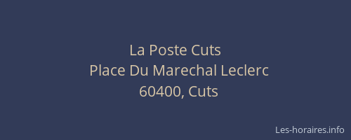 La Poste Cuts