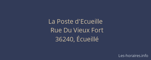 La Poste d'Ecueille