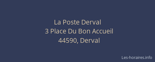 La Poste Derval