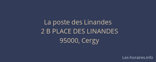 La poste des Linandes