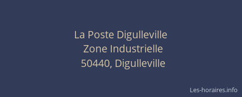 La Poste Digulleville