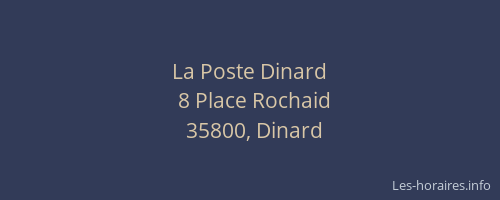 La Poste Dinard