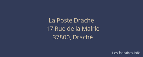 La Poste Drache