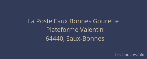 La Poste Eaux Bonnes Gourette